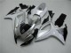 Silver 2006-2007 Suzuki GSXR 600/750 Motorcycle Fairing Silver 2006-2007 Suzuki GSXR 600/750 Motorcycle Fairing