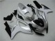 Silver 2006-2007 Suzuki GSXR 600/750 Motorcycle Fairing Silver 2006-2007 Suzuki GSXR 600/750 Motorcycle Fairing