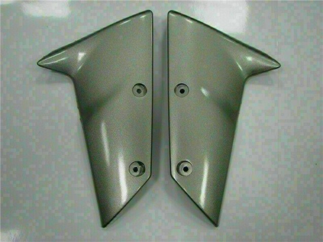 Silver 2007-2008 Kawasaki ZX6R Motorcycle Fairings Silver 2007-2008 Kawasaki ZX6R Motorcycle Fairings