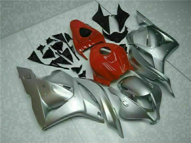 Silver 2009-2012 Honda CBR600RR Motorcycle Fairings