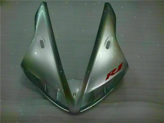 Silver Black 2002-2003 Yamaha YZF R1 Motorcycle Fairing Silver Black 2002-2003 Yamaha YZF R1 Motorcycle Fairing