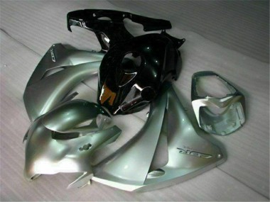 Silver Black 2008-2011 Honda CBR1000RR Motorcycle Fairings