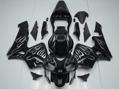 Silver Flame 2005-2006 Honda CBR600RR Motorcycle Fairings