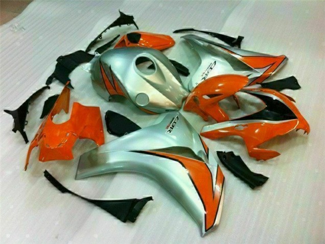 Silver Orange 2008-2011 Honda CBR1000RR Motorcycle Fairings Silver Orange 2008-2011 Honda CBR1000RR Motorcycle Fairings