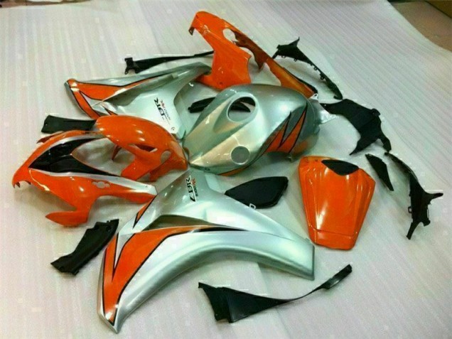 Silver Orange 2008-2011 Honda CBR1000RR Motorcycle Fairings Silver Orange 2008-2011 Honda CBR1000RR Motorcycle Fairings