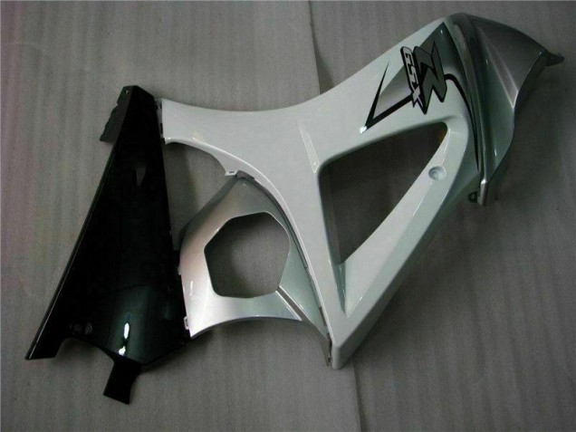 Silver White 2007-2008 Suzuki GSXR 1000 Motorcycle Fairings Silver White 2007-2008 Suzuki GSXR 1000 Motorcycle Fairings