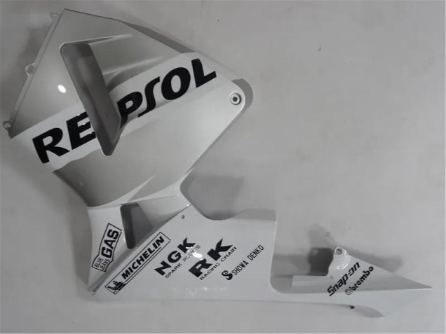 Silver White Black Repsol 2003-2004 Honda CBR600RR Motorcycle Fairings Silver White Black Repsol 2003-2004 Honda CBR600RR Motorcycle Fairings