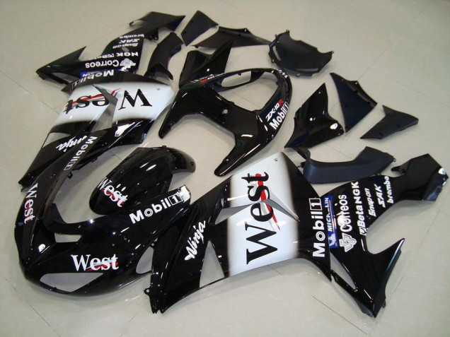 West 2006-2007 Kawasaki ZX10R Motorcycle Fairings West 2006-2007 Kawasaki ZX10R Motorcycle Fairings
