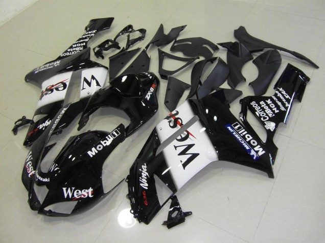 West 2007-2008 Kawasaki ZX6R Motorcycle Fairings West 2007-2008 Kawasaki ZX6R Motorcycle Fairings