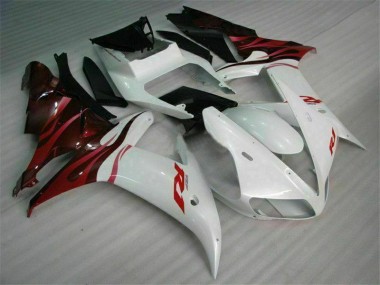 White 2002-2003 Yamaha YZF R1 Motorcycle Bodywork