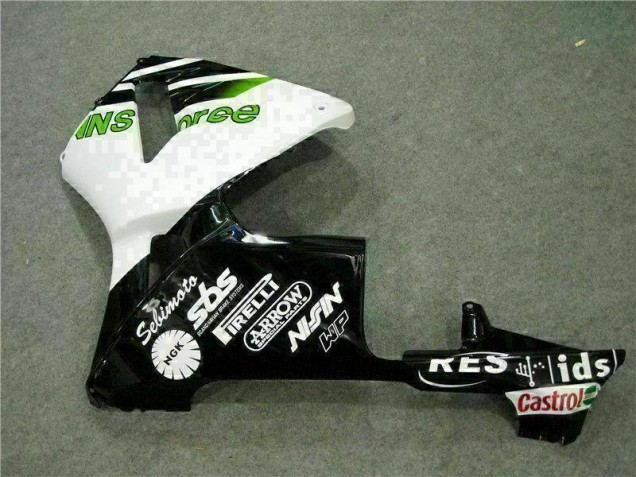 White 2003-2004 Honda CBR600RR ABS Motorcycle Fairing