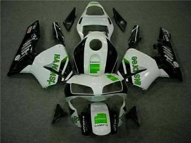 White 2003-2004 Honda CBR600RR ABS Motorcycle Fairing