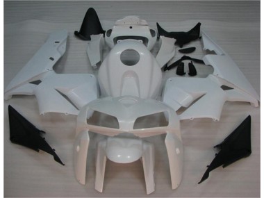 White 2005-2006 Honda CBR600RR Full Motorcycle Fairing Kits