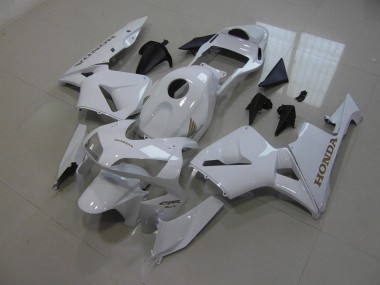 White 2005-2006 Honda CBR600RR Motorcycle Bodywork