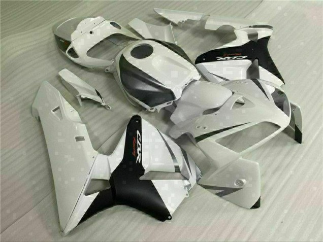 White 2005-2006 Honda CBR600RR Motorcycle Fairing & Bodywork White 2005-2006 Honda CBR600RR Motorcycle Fairing & Bodywork