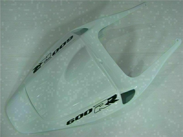 White 2005-2006 Honda CBR600RR Motorcycle Fairing White 2005-2006 Honda CBR600RR Motorcycle Fairing