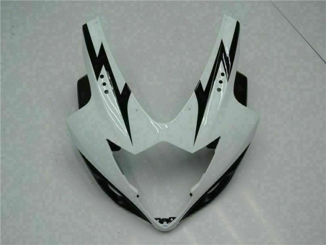 White 2005-2006 Suzuki GSXR 1000 Motorcycle Fairing White 2005-2006 Suzuki GSXR 1000 Motorcycle Fairing