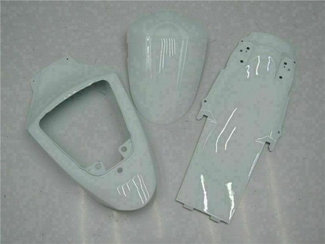 White 2005-2006 Suzuki GSXR 1000 Motorcycle Fairing White 2005-2006 Suzuki GSXR 1000 Motorcycle Fairing