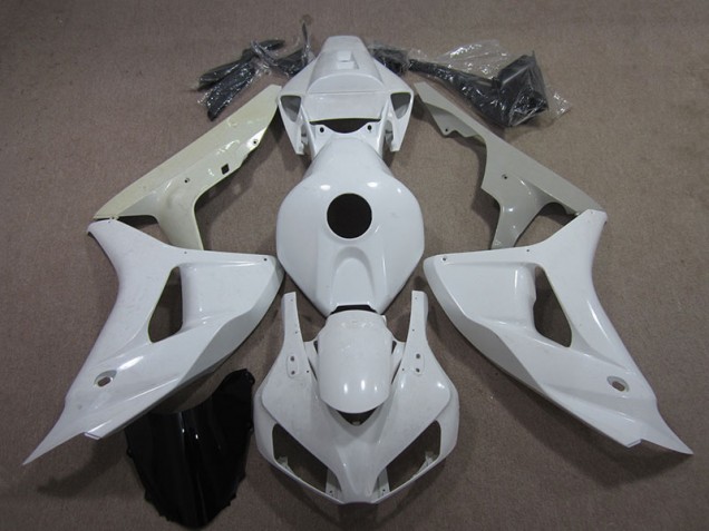 White 2006-2007 Honda CBR1000RR Full Motorcycle Fairing Kits White 2006-2007 Honda CBR1000RR Full Motorcycle Fairing Kits
