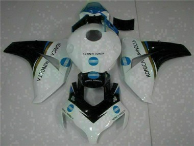 White 2008-2011 Honda CBR1000RR Motorcycle Fairings