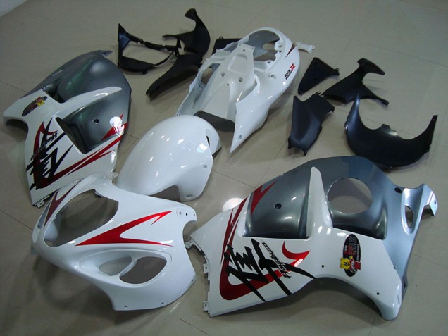 White Black 1996-2007 Suzuki GSXR 1300 Hayabusa Motorcycle Fairings White Black 1996-2007 Suzuki GSXR 1300 Hayabusa Motorcycle Fairings