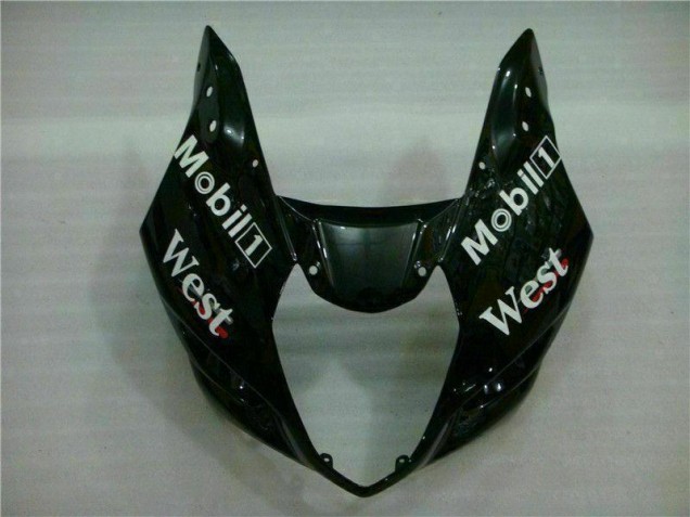 White Black 2003-2004 Suzuki GSXR 1000 Full Motorcycle Fairing Kits White Black 2003-2004 Suzuki GSXR 1000 Full Motorcycle Fairing Kits
