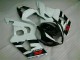 White Black 2003-2004 Suzuki GSXR 1000 Motorcycle Bodywork White Black 2003-2004 Suzuki GSXR 1000 Motorcycle Bodywork