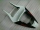White Black 2003-2004 Suzuki GSXR 1000 Motorcycle Bodywork White Black 2003-2004 Suzuki GSXR 1000 Motorcycle Bodywork