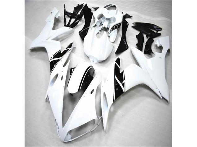 White Black 2004-2006 Yamaha YZF R1 Motorcycle Fairings White Black 2004-2006 Yamaha YZF R1 Motorcycle Fairings