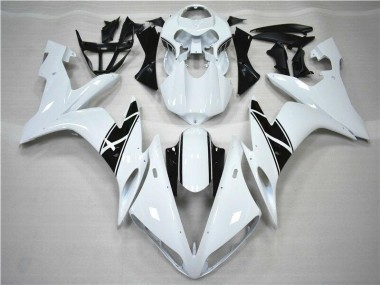 White Black 2004-2006 Yamaha YZF R1 Motorcycle Fairings