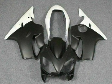 White Black 2004-2007 Honda CBR600 F4i Motorcycle Fairings