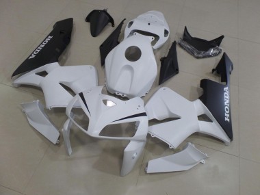 White Black 2005-2006 Honda CBR600RR Full Motorcycle Fairing Kits