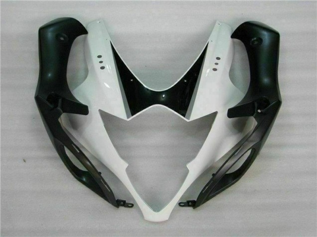 White Black 2005-2006 Suzuki GSXR 1000 Motorcycle Bodywork