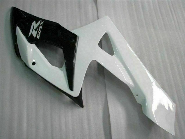 White Black 2005-2006 Suzuki GSXR 1000 Motorcycle Bodywork