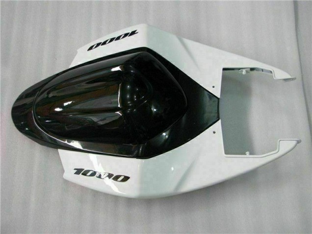 White Black 2005-2006 Suzuki GSXR 1000 Motorcycle Bodywork