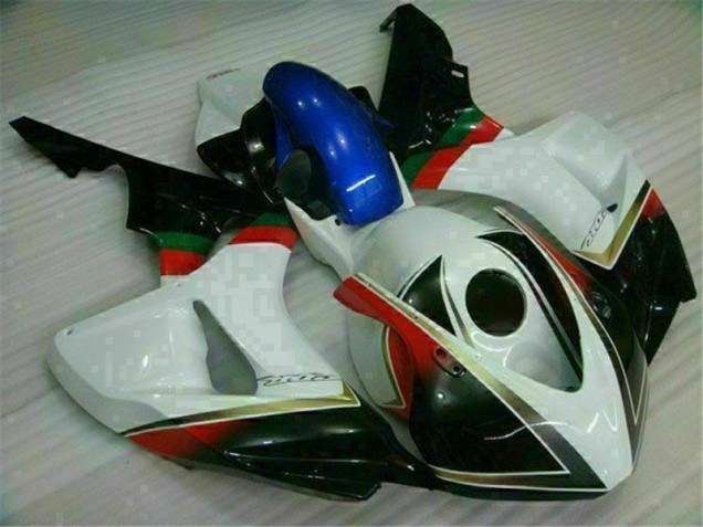 White Black 2006-2007 Honda CBR1000RR Motorcycle Fairings White Black 2006-2007 Honda CBR1000RR Motorcycle Fairings
