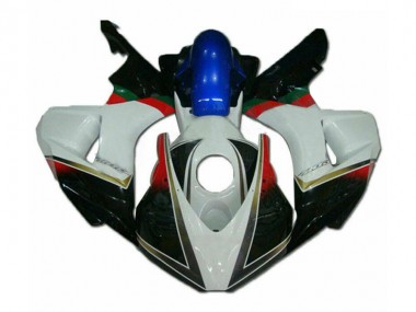 White Black 2006-2007 Honda CBR1000RR Motorcycle Fairings