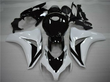 White Black 2008-2011 Honda CBR1000RR Motorcycle Fairing Kits
