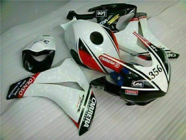 White Black 2008-2011 Honda CBR1000RR Motorcycle Fairings White Black 2008-2011 Honda CBR1000RR Motorcycle Fairings
