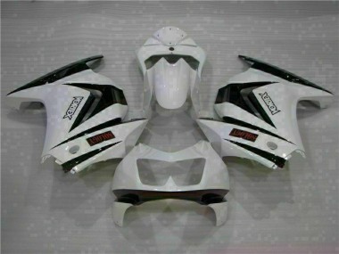 White Black 2008-2012 Kawasaki EX250 Motorcycle Fairings