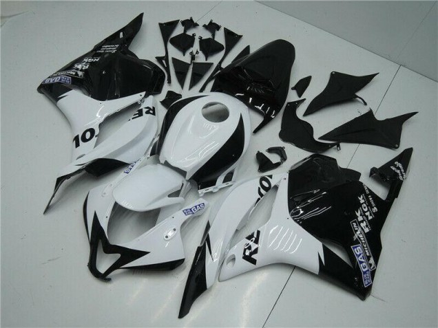 White Black 2009-2012 Honda CBR600RR Motorcycle Fairing