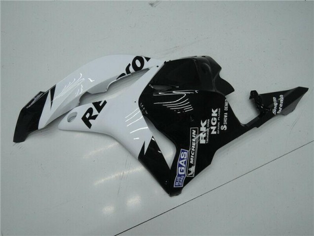 White Black 2009-2012 Honda CBR600RR Motorcycle Fairing