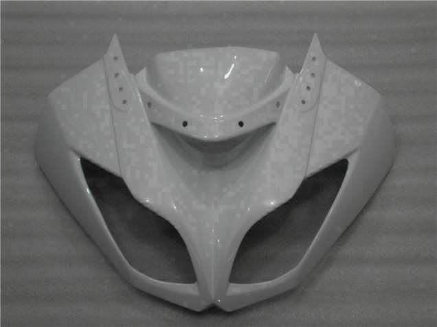 White Black Ninja 2009-2012 Kawasaki ZX6R Motorcycle Fairings