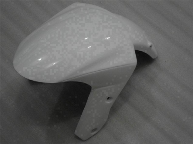 White Black Ninja 2009-2012 Kawasaki ZX6R Motorcycle Fairings