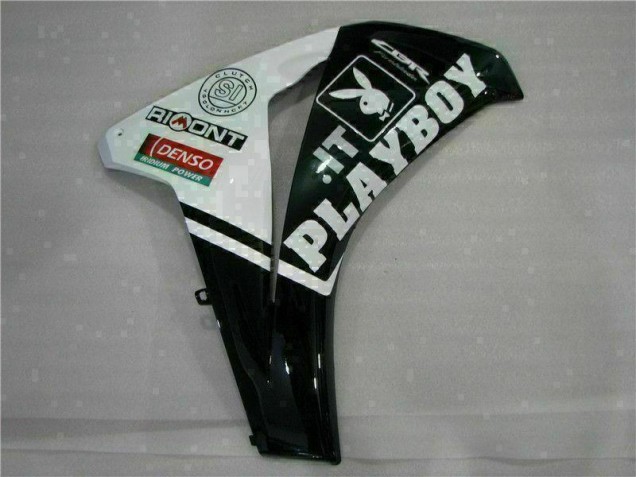 White Black Playboy 2008-2011 Honda CBR1000RR Motorcycle Fairings White Black Playboy 2008-2011 Honda CBR1000RR Motorcycle Fairings