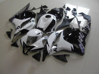 White Black Repsol 2009-2012 Honda CBR600RR Motorcycle Fairings