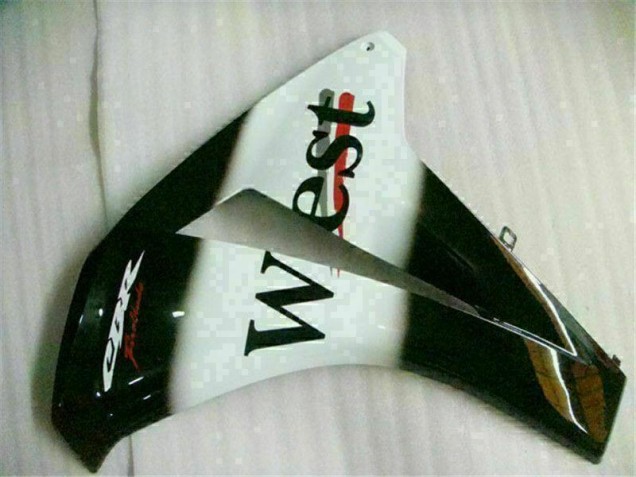 White Black West 2008-2011 Honda CBR1000RR Motorcycle Fairings