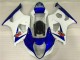 White Blue 2003-2004 Suzuki GSXR 1000 Motorcycle Fairings White Blue 2003-2004 Suzuki GSXR 1000 Motorcycle Fairings