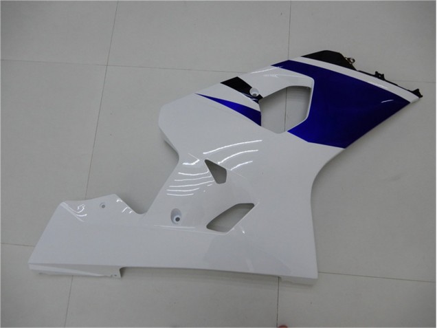 White Blue 2004-2005 Suzuki GSXR 600/750 Motorcycle Fairings White Blue 2004-2005 Suzuki GSXR 600/750 Motorcycle Fairings