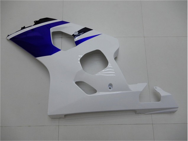 White Blue 2004-2005 Suzuki GSXR 600/750 Motorcycle Fairings White Blue 2004-2005 Suzuki GSXR 600/750 Motorcycle Fairings